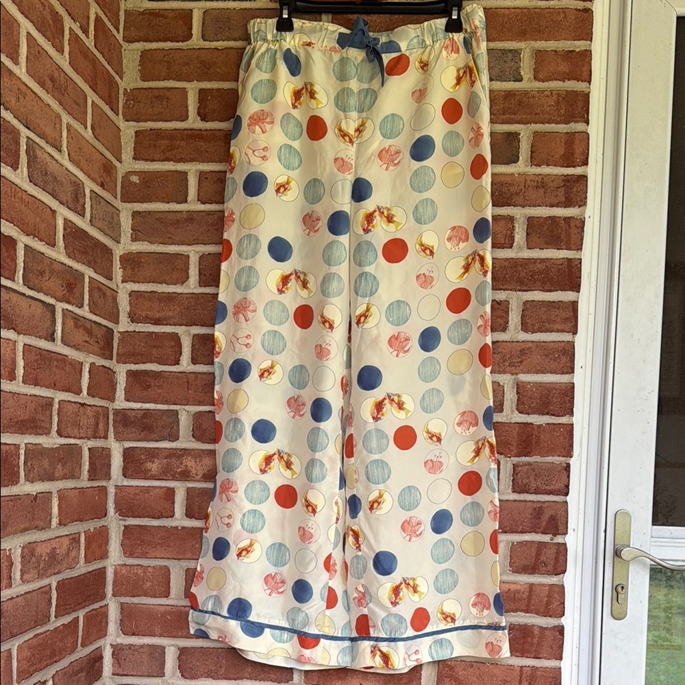 Colorful Polka Dot Pajama Pants
